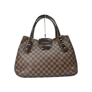 Louis Vuitton Tote Ebene Canvas Damier Bag Greet Brown